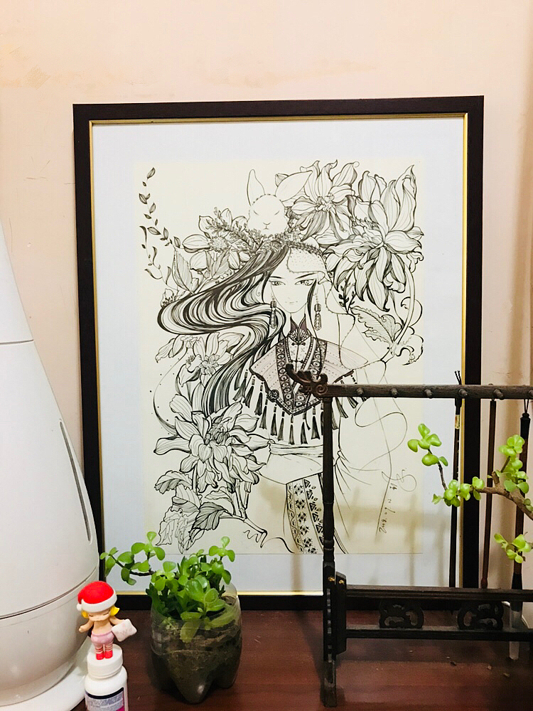 天竺牡丹（图ZMTI3MzEwNzk2） - 商业插画 - 站酷设计师玥与跃原创素材 - 站酷ZCOOL
