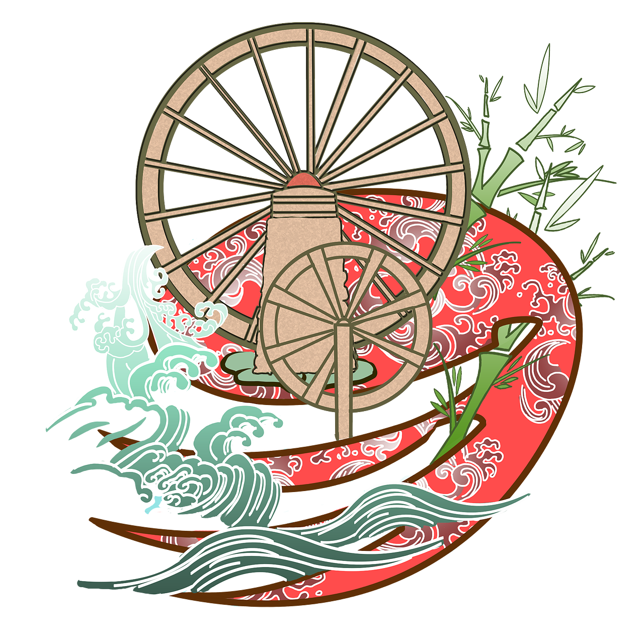 国风插画（图ZMTQzNDg4MDky） - 商业插画 - 站酷设计师Arvin_Zhang原创素材 - 站酷ZCOOL