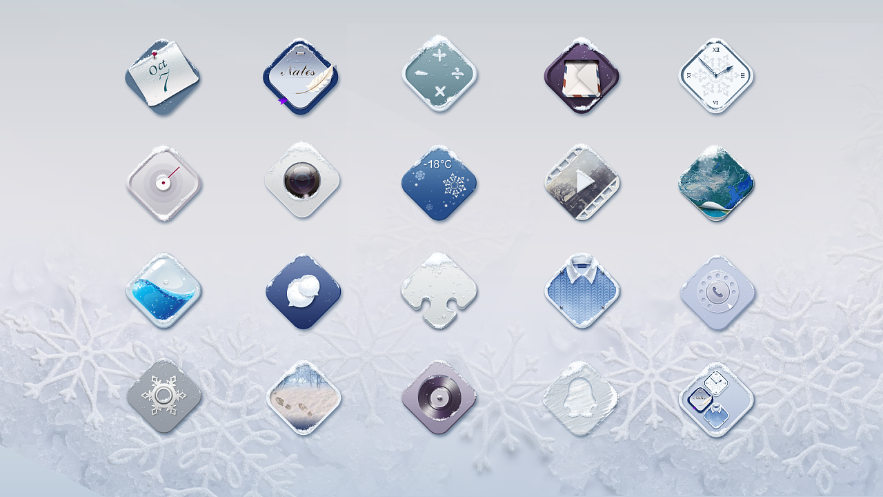 主题icon|ui|主题/皮肤|叨荜叨 - 原创作品 - 站酷 (zcool)