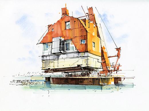中山校园应召－马訢邦部分景观作品展示