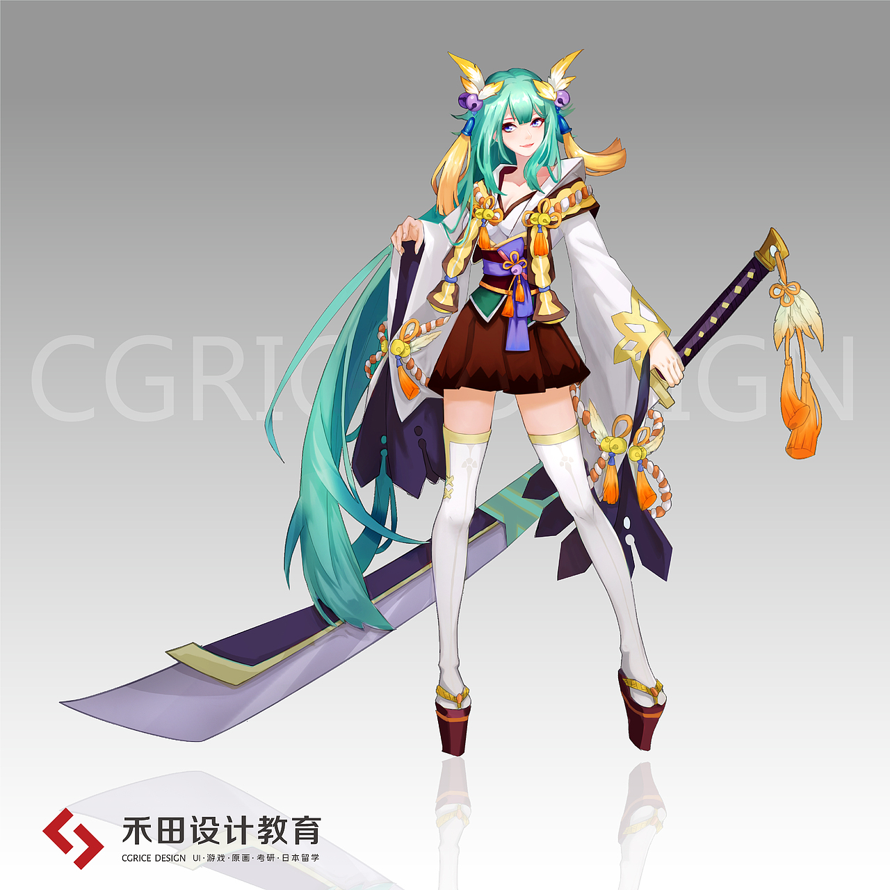 CG RICE 2019暑期原画作品节选01