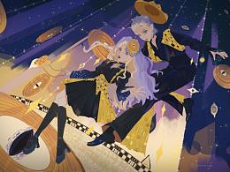 淘宝人生×西方名画 虚拟时装设计大赛 金色狂想