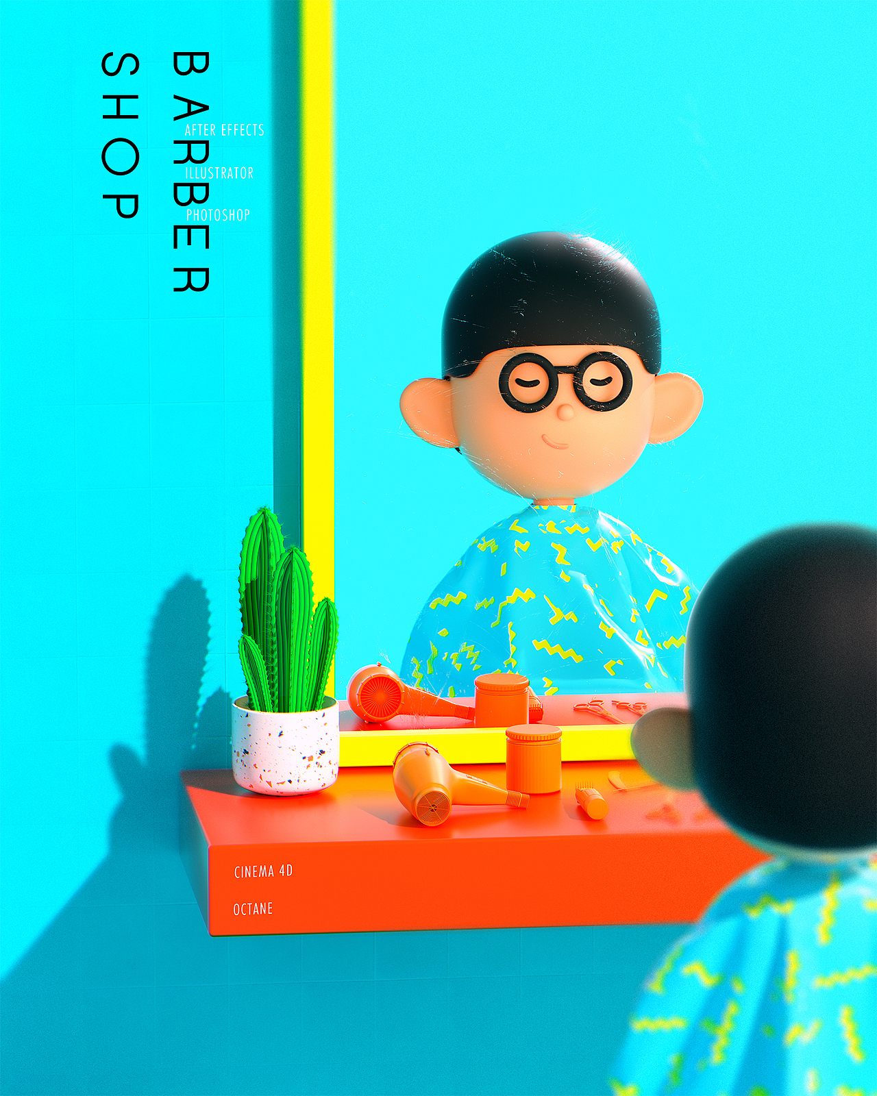 Barbershop Series(图ZMjA4NTQxNjY4) - 动画/影视 - 站酷设计师发条船长原创素材 - 站酷ZCOOL