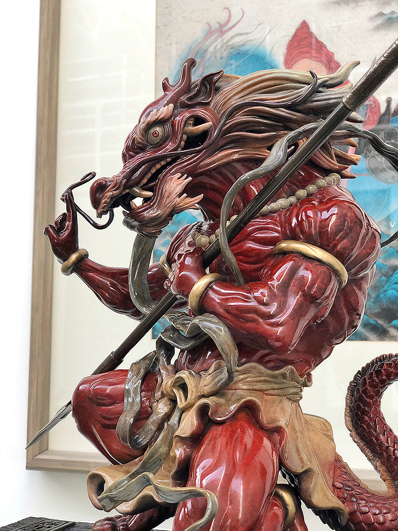 云中神龙——十二地支铜兽《麟甲云中仙》