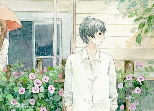 早期的几张水彩