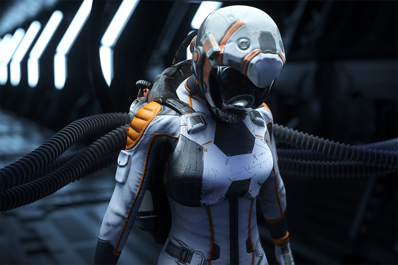太空服空间渲染 || OCtane（图ZMjk0OTk5MjU2） - 场景 - 站酷设计师KFCvme5202原创素材 - 站酷ZCOOL