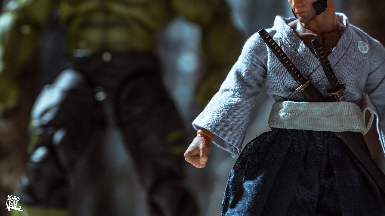 玩具摄影 mezco 武士金刚狼（附带实景拍摄花絮）（图ZMTQ0MDU2MjA0） - 风光摄影 - 站酷设计师玩具人小木原创素材 - 站酷ZCOOL