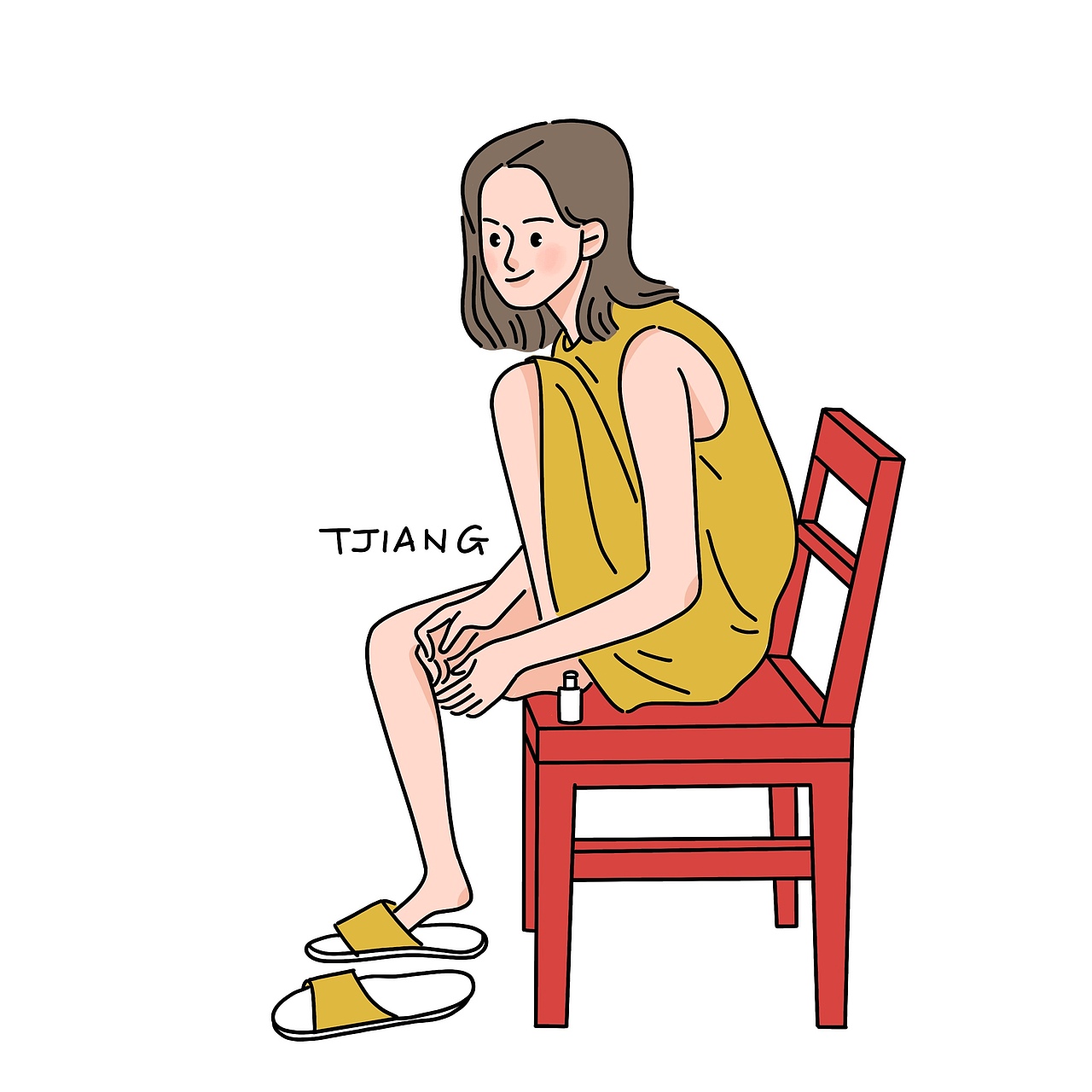 那些人 日涂卡（图ZMTk1OTU0MDYw） - 创作习作 - 站酷设计师TJIANG原创素材 - 站酷ZCOOL