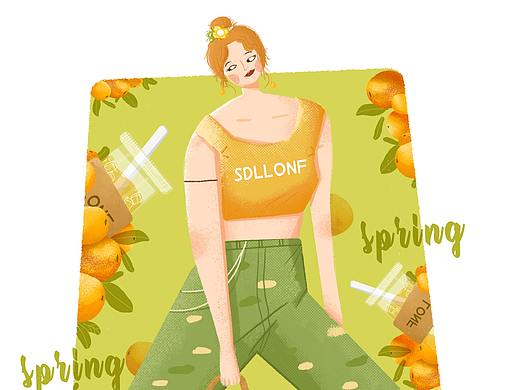 插畫一周練習(xí)（個(gè)人主頁(yè)-ZNDQxNTIzMTY=） - 創(chuàng)作習(xí)作 - 站酷設(shè)計(jì)師卡拉羅原創(chuàng)素材 - 站酷ZCOOL