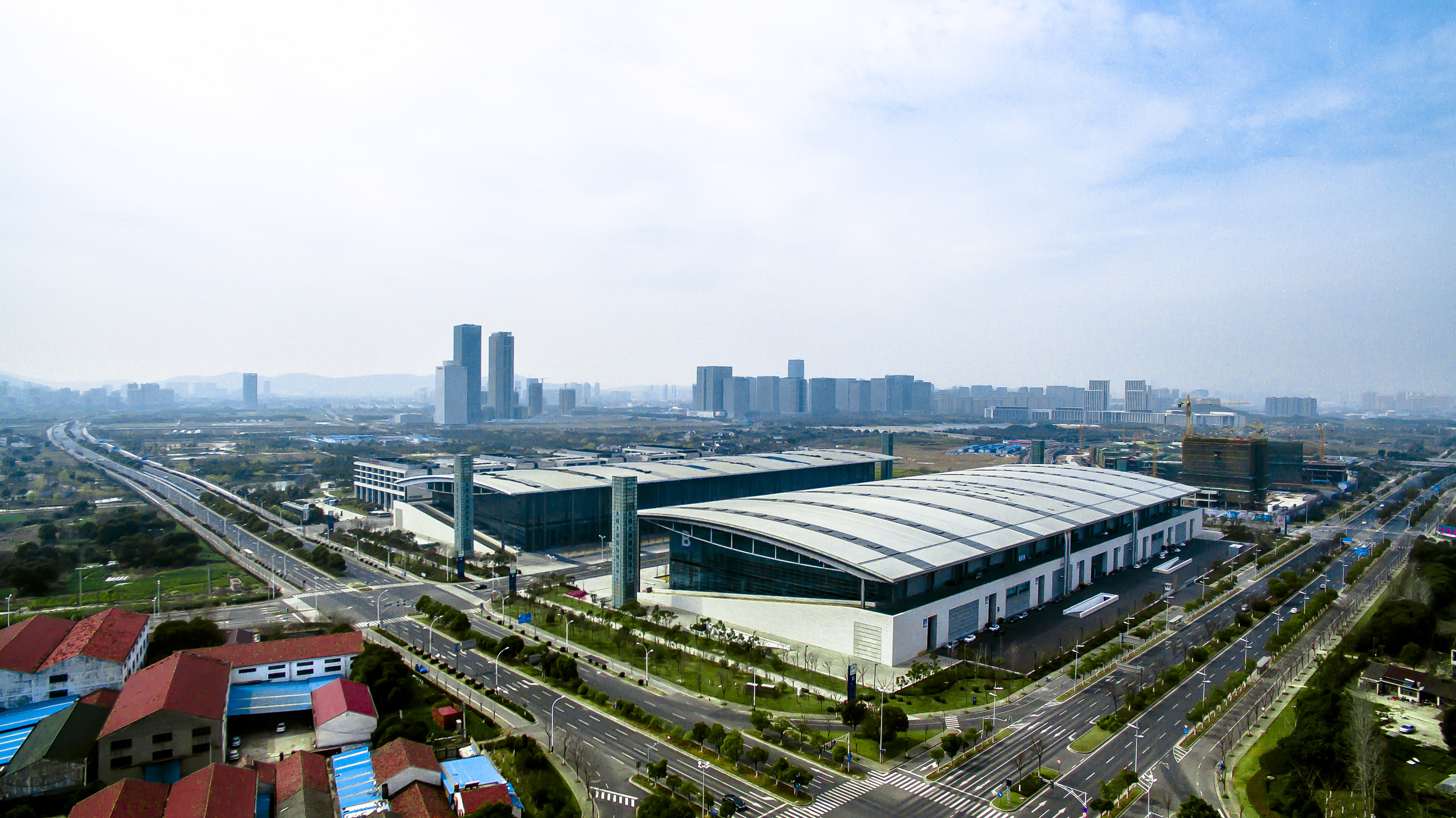 无锡太湖国际博览中心展馆摄影