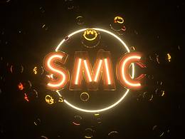英文字體C4D練習(xí) - Letters"SMC" C4D Practice