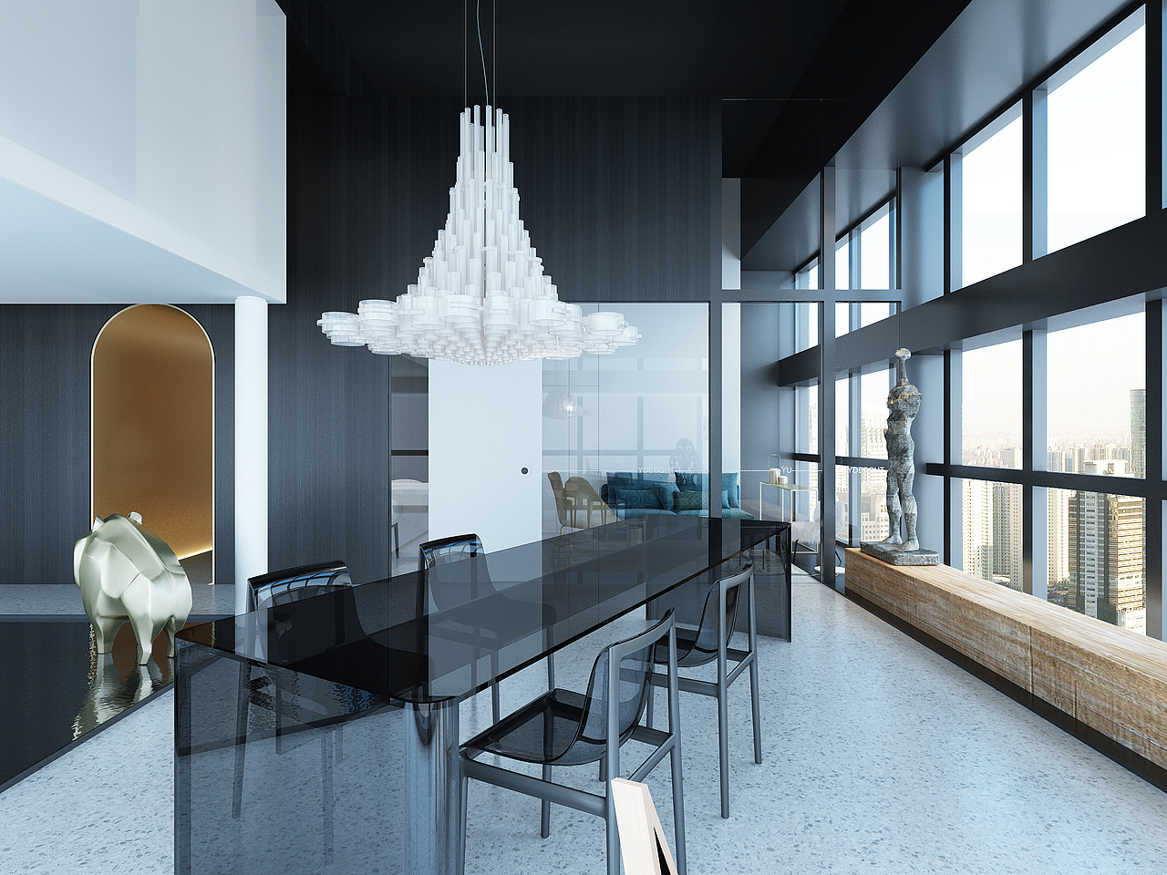 办公室空间表现