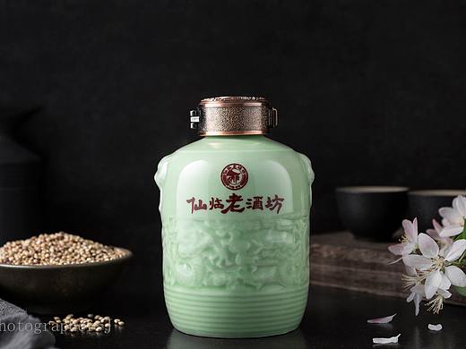 仙临老酒坊白酒拍摄