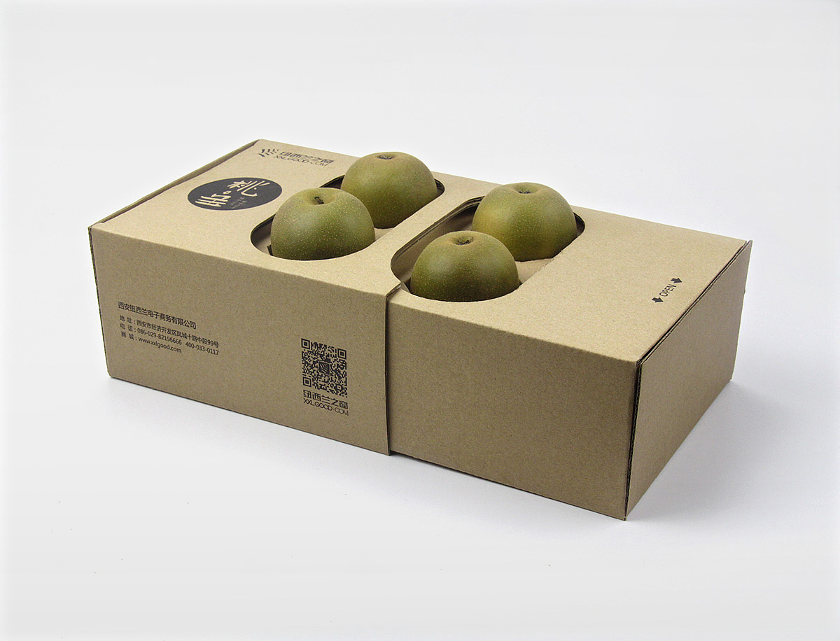 "桃宝"魔盒包装 一纸成型 gif(附平面展开图)