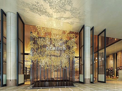 五星级酒店大堂艺术吊灯 名艺新特定制