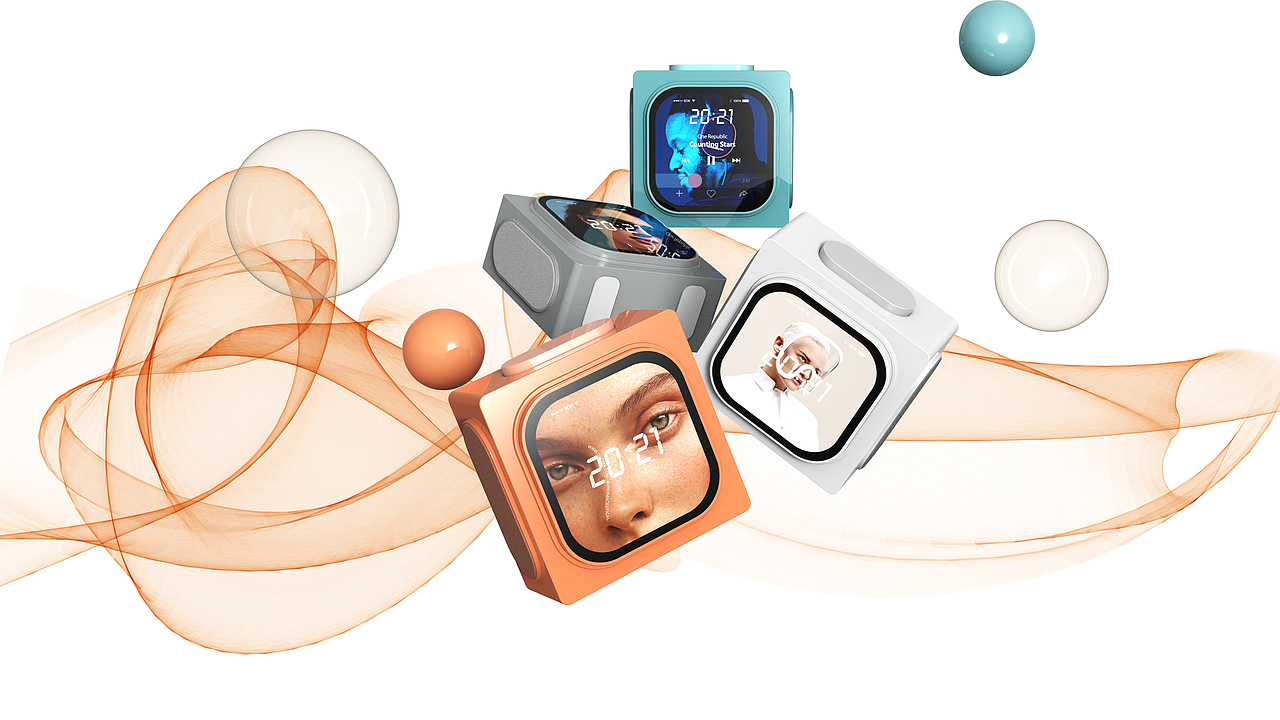 Smart Alarm Clock Speaker-用音乐唤醒全新的一天（图ZMjY3ODAzNzYw） - 电子产品 - 站酷设计师啟LO原创素材 - 站酷ZCOOL