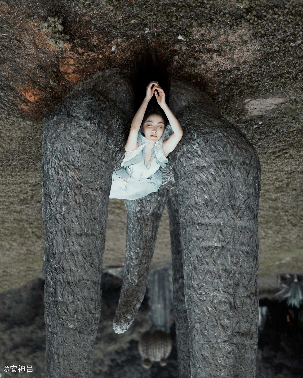 蓝色记忆（图ZNzEwMDgyOTY=） - 人像摄影 - 站酷设计师安神吕原创素材 - 站酷ZCOOL