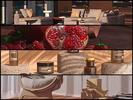 2020年3月-4月C4D+OC练习作品