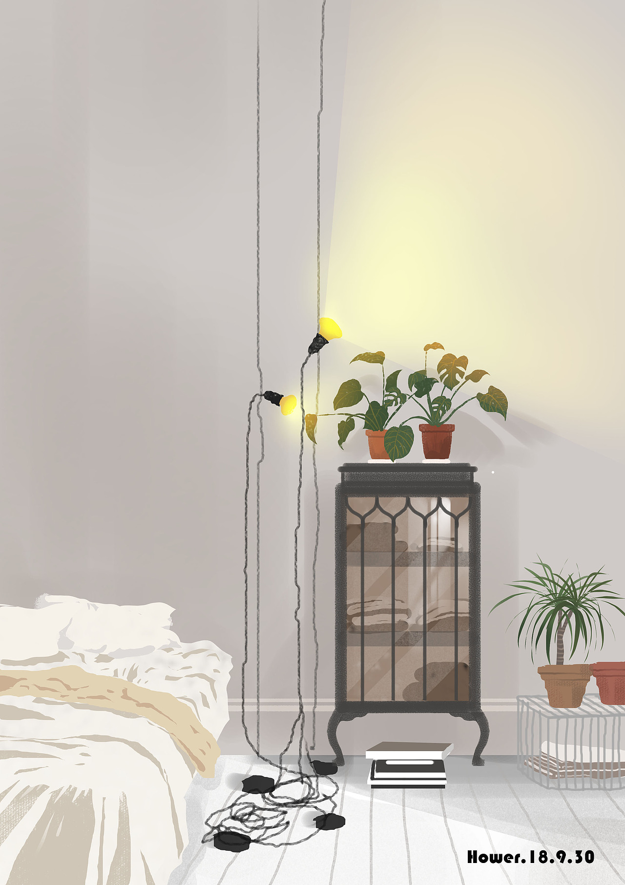 慢生活里爱上插画