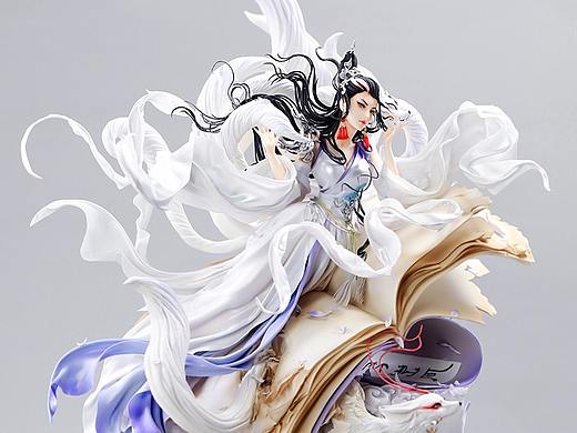 可以吃的手办 | 中国风翻糖人偶蛋糕 《青丘九尾》 