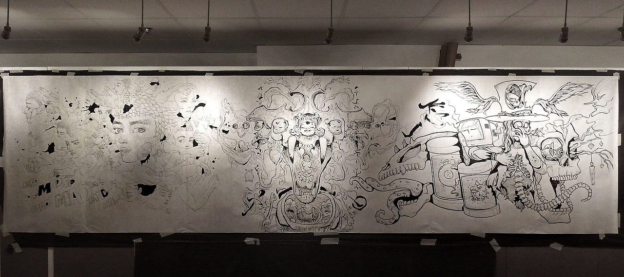 Mad Styles Illustration Exhibition（图ZMjQyMzQ1NDQ=） - 商业插画 - 站酷设计师ChowLee原创素材 - 站酷ZCOOL