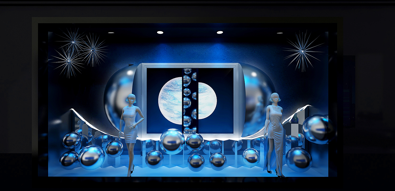 星际主题橱窗（图ZMjQ3NzExNTg4） - 场景 - 站酷设计师植物生命终结者原创素材 - 站酷ZCOOL