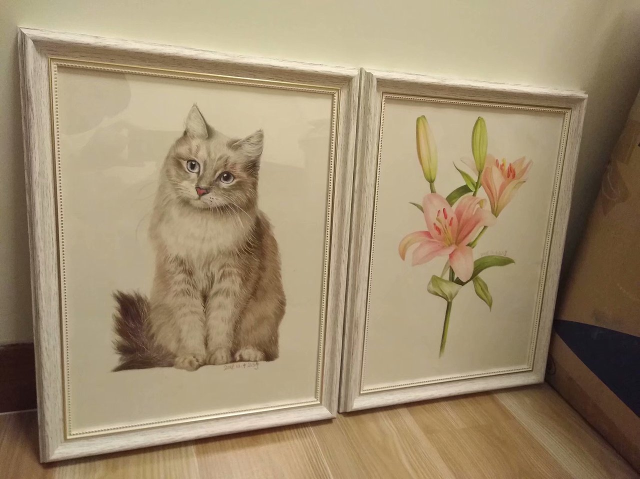 彩铅百合花（图ZMTM5NjMzOTc2） - 绘画 - 站酷设计师LS芋原创素材 - 站酷ZCOOL