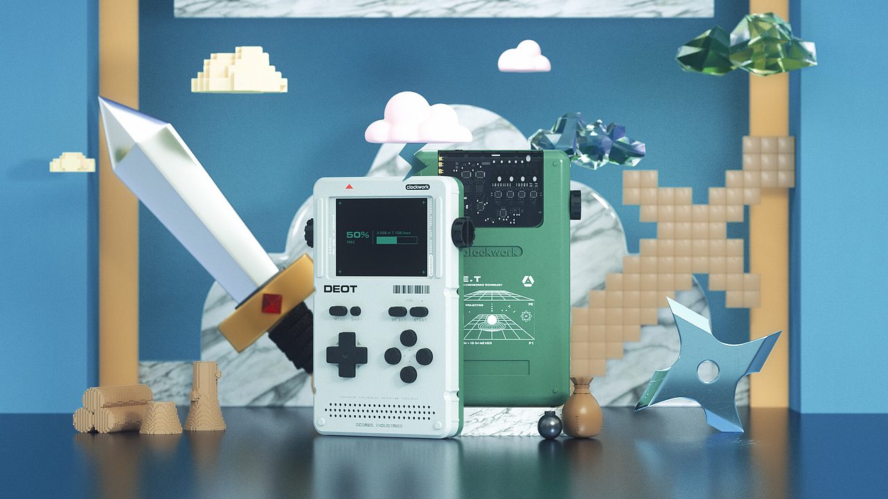 吉考斯工业丨DEOT特别款GameShell（图ZMTczNTA3NTg0） - 其他三维 - 站酷设计师MoriRimon原创素材 - 站酷ZCOOL