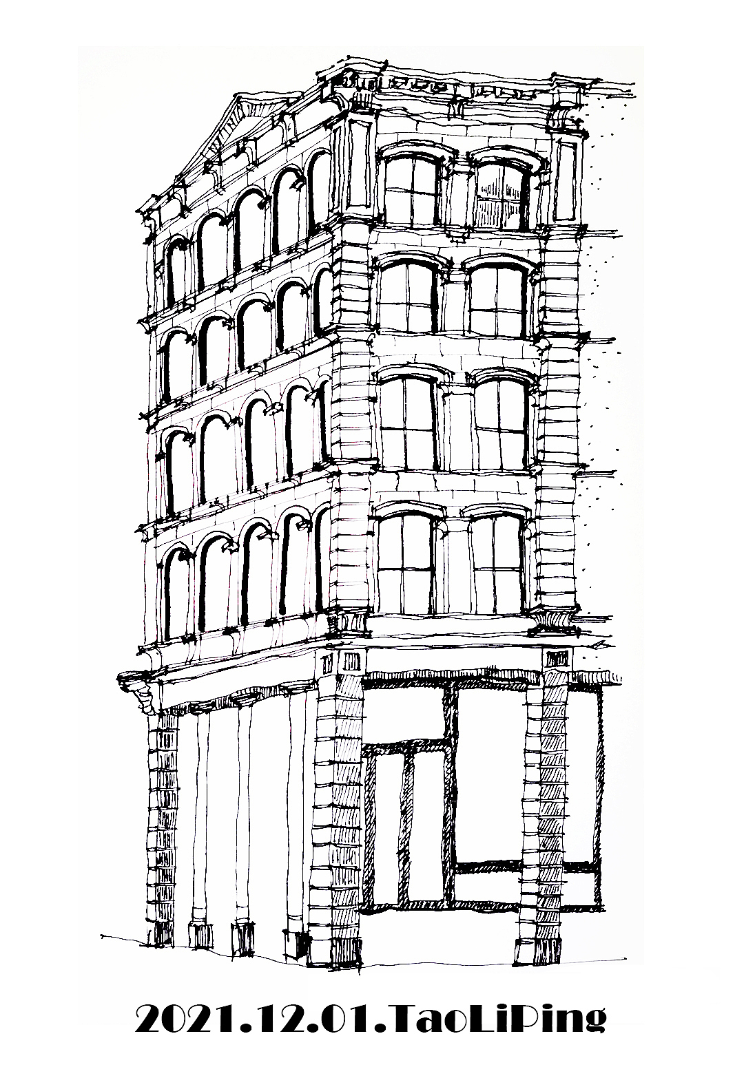 12月速写挑战（图ZMjgzNDQzNTUy） - 艺术插画 - 站酷设计师_双_喜_原创素材 - 站酷ZCOOL
