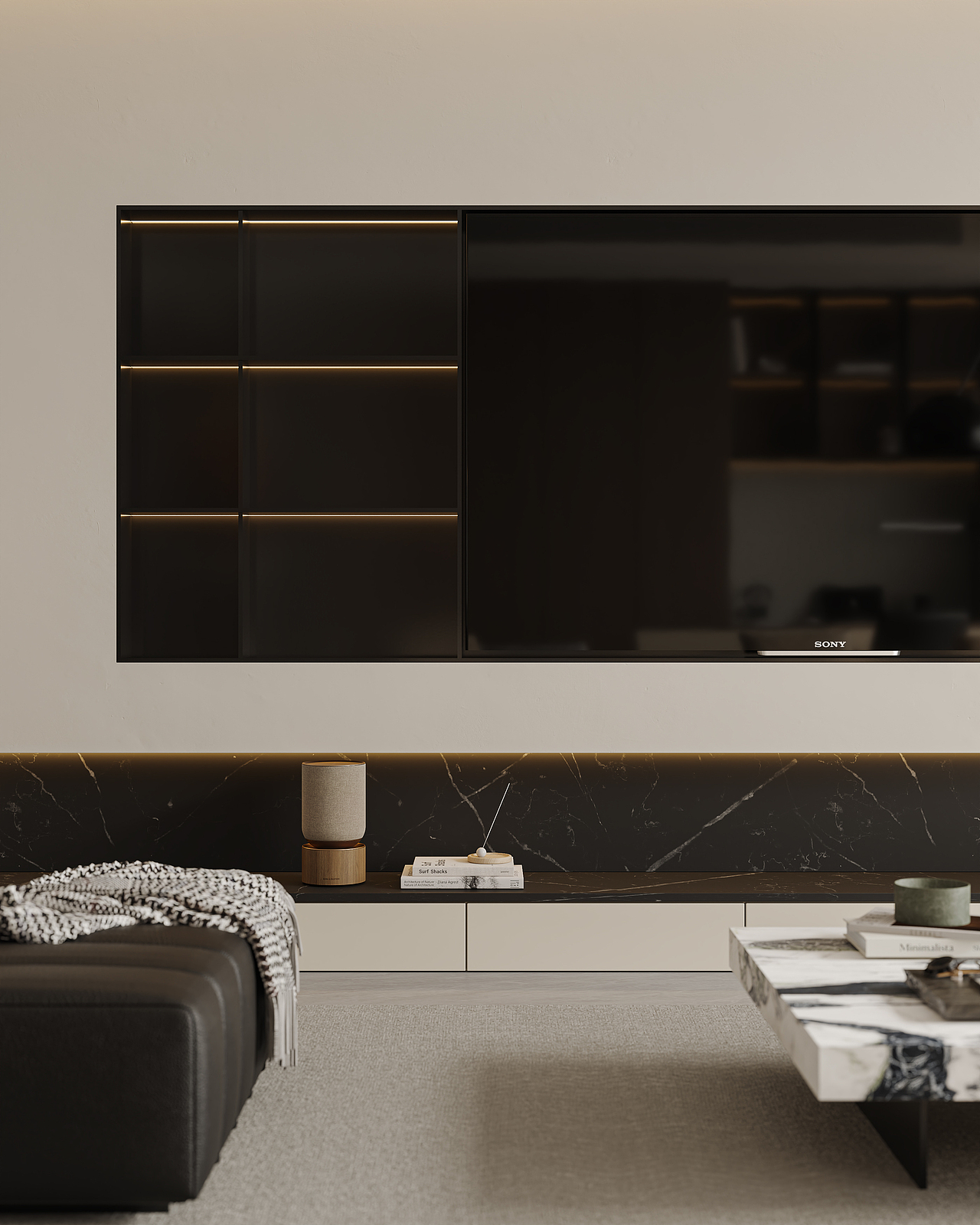 绘感视觉设计——意式风格客餐厅设计案例