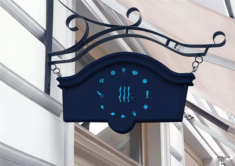 东德设计-蓝珊瑚餐饮形象设计|东德设计-蒸气海鲜餐饮品牌设计|餐饮品牌设计|东德出品