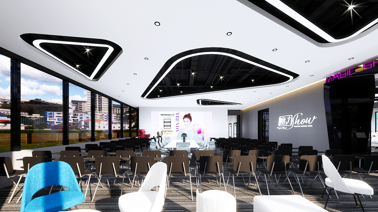 南京潮男集团办公室装修（图ZMjM3MDYxNzQ4） - 家装设计 - 站酷设计师史椿椿原创素材 - 站酷ZCOOL