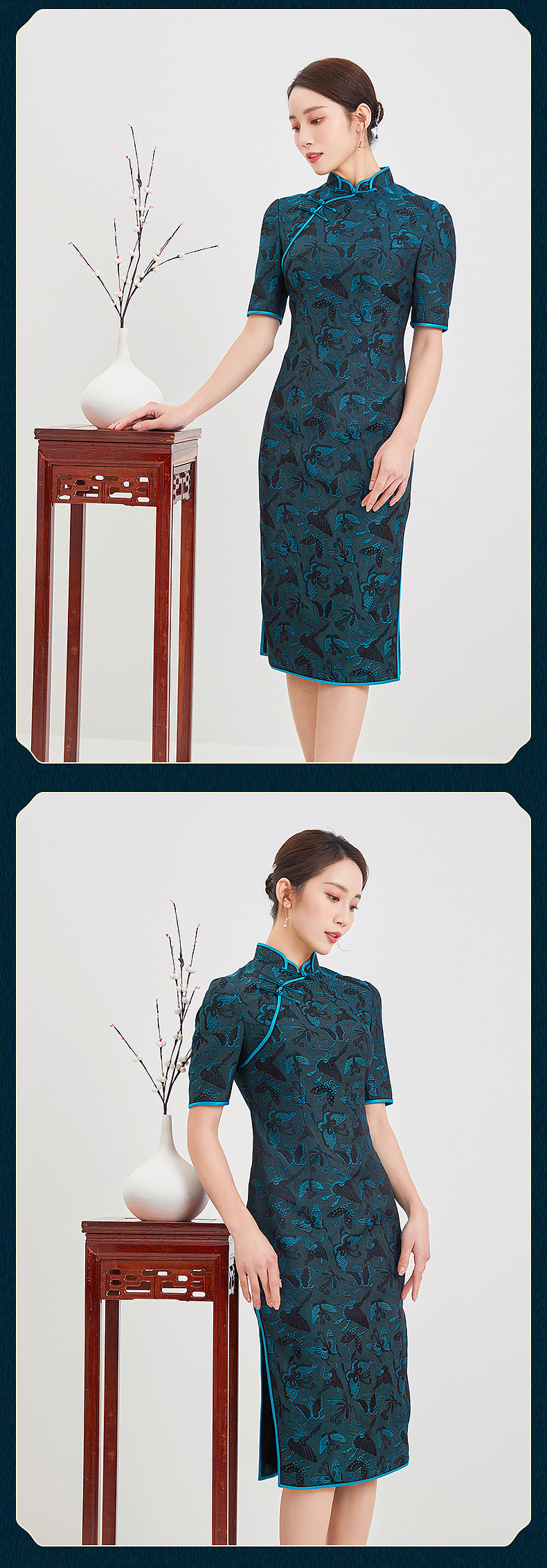 中式女装详情设计（图ZMjQ2MTYwMzUy） - 电商 - 站酷设计师Meely原创素材 - 站酷ZCOOL