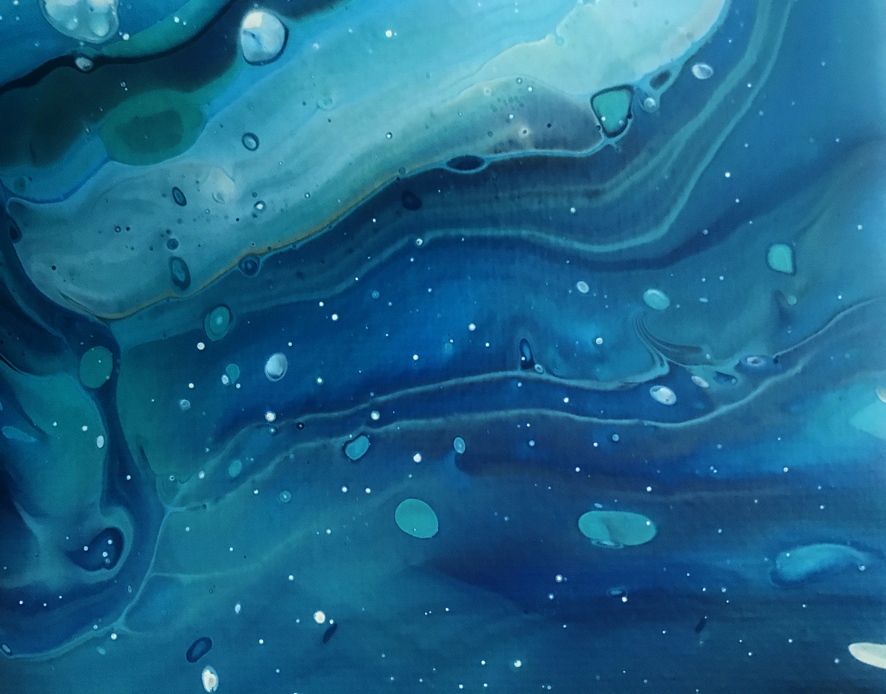 我和我的流体画海底世界鲸