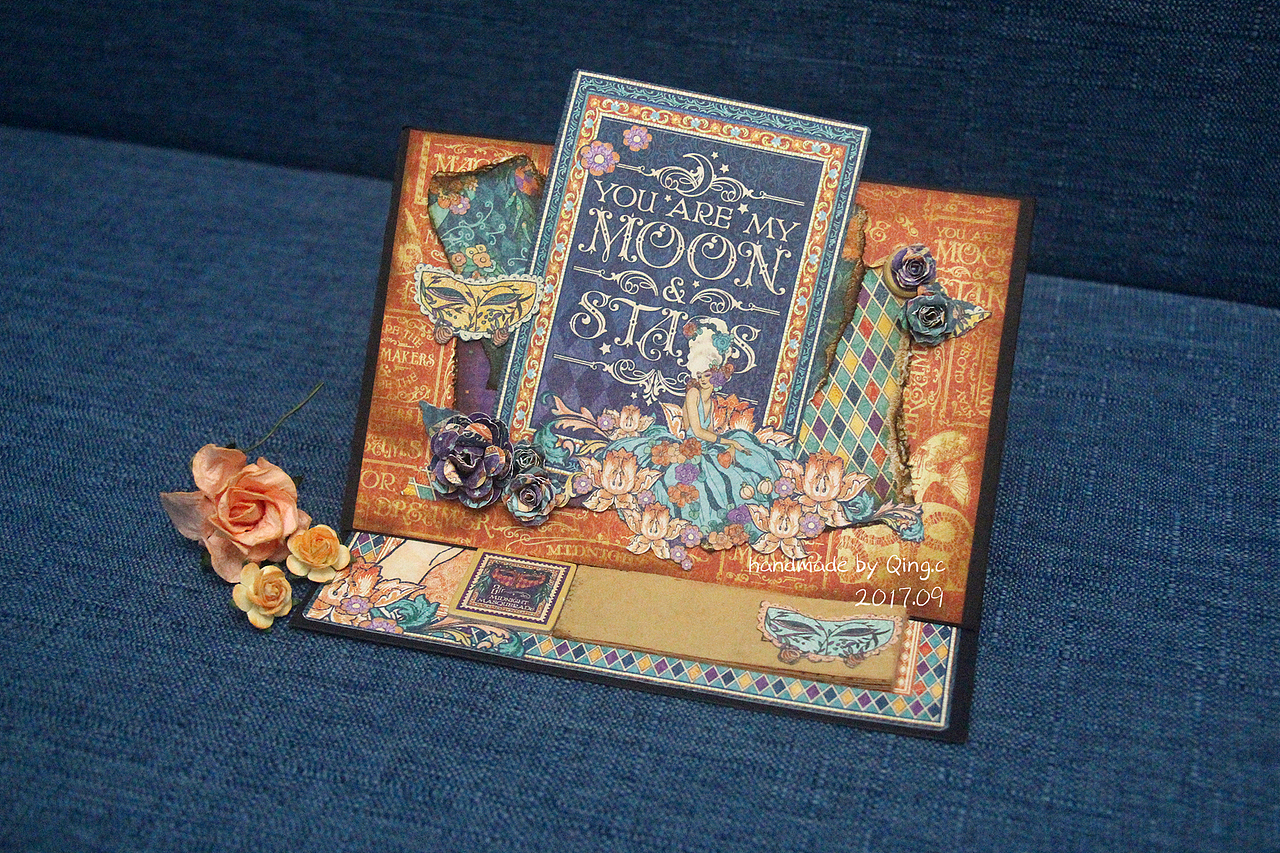 手工贺卡2017.08 - 2017.10（图ZOTQ5MTg0NjA=） - 其他手工艺 - 站酷设计师百里卿酒原创素材 - 站酷ZCOOL