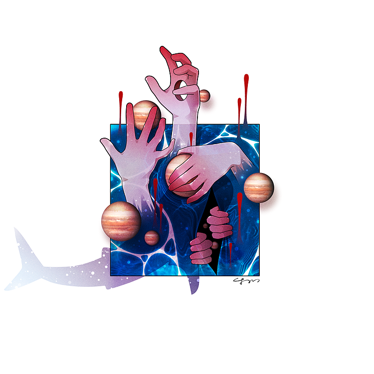 手的寓言 / 13-19（图ZMjMzNDQ0NDY4） - 艺术插画 - 站酷设计师LAZY牛乃原创素材 - 站酷ZCOOL