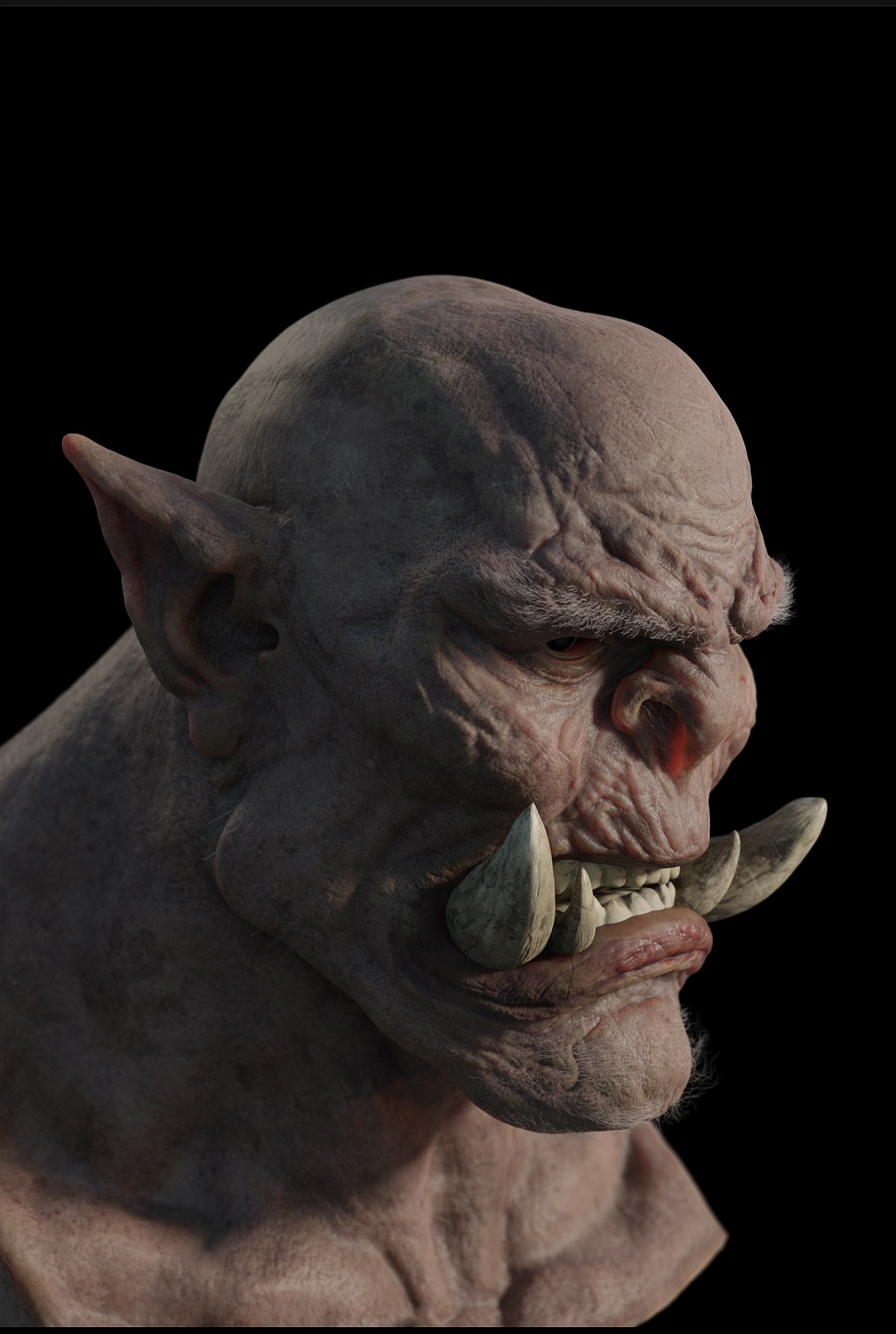 Zb雕刻练习 兽人