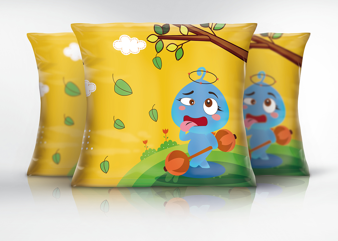 吉祥物设计蓝宝（图ZOTcwNjE5MjQ=） - 商业插画 - 站酷设计师刘建超原创素材 - 站酷ZCOOL