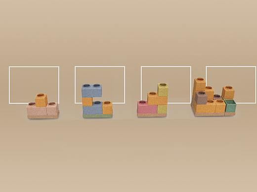 秸秆 积木模块化 种植器