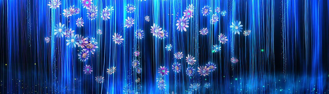 2019北京台春晚舞台也太美了吧（图ZMTU4NTEyMTky） - 栏目片头 - 站酷设计师一夜光年原创素材 - 站酷ZCOOL