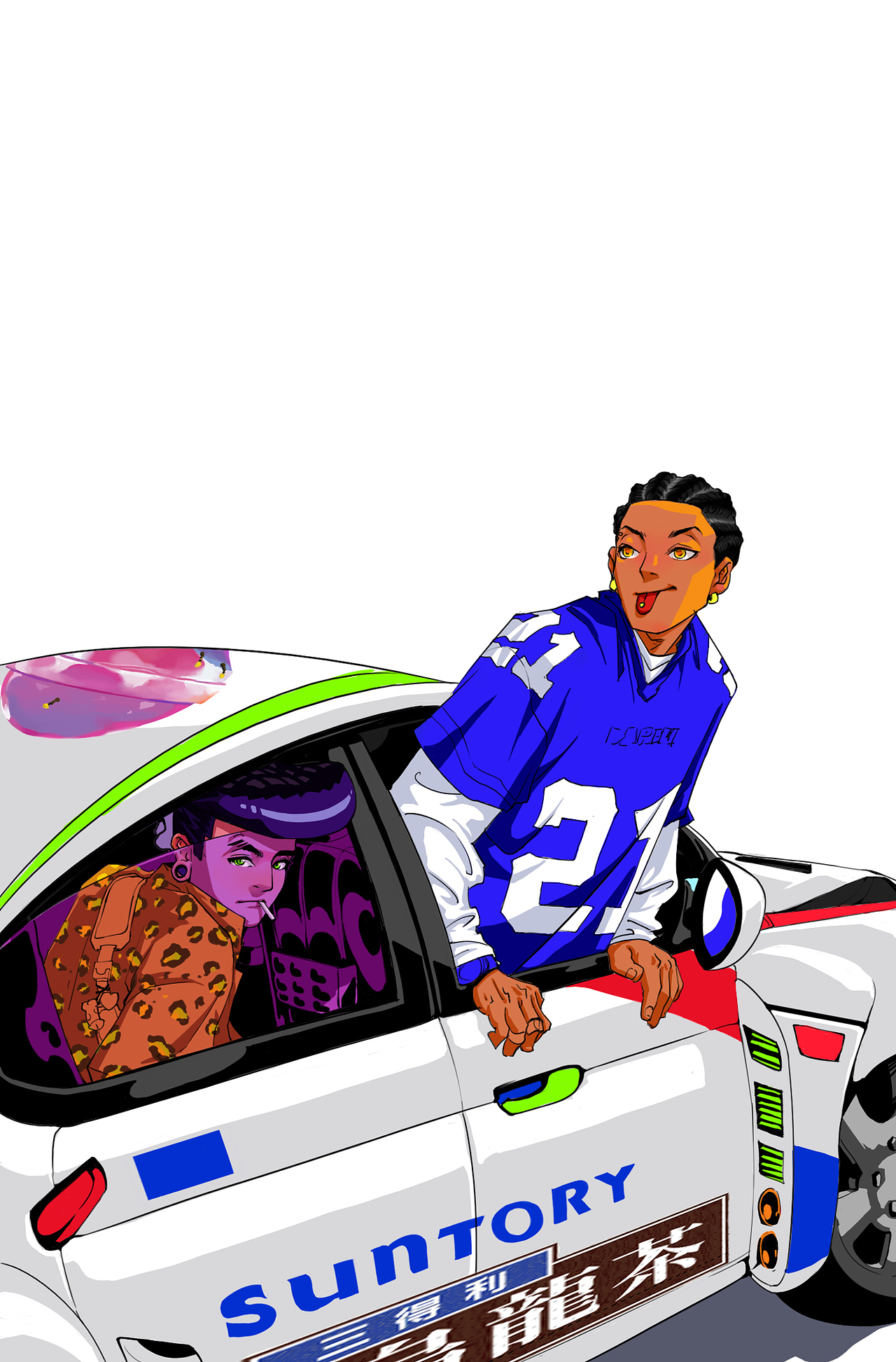 冚家音乐节（图ZMjU1MDU5MTU2） - 新锐潮流插画 - 站酷设计师海胆头原创素材 - 站酷ZCOOL