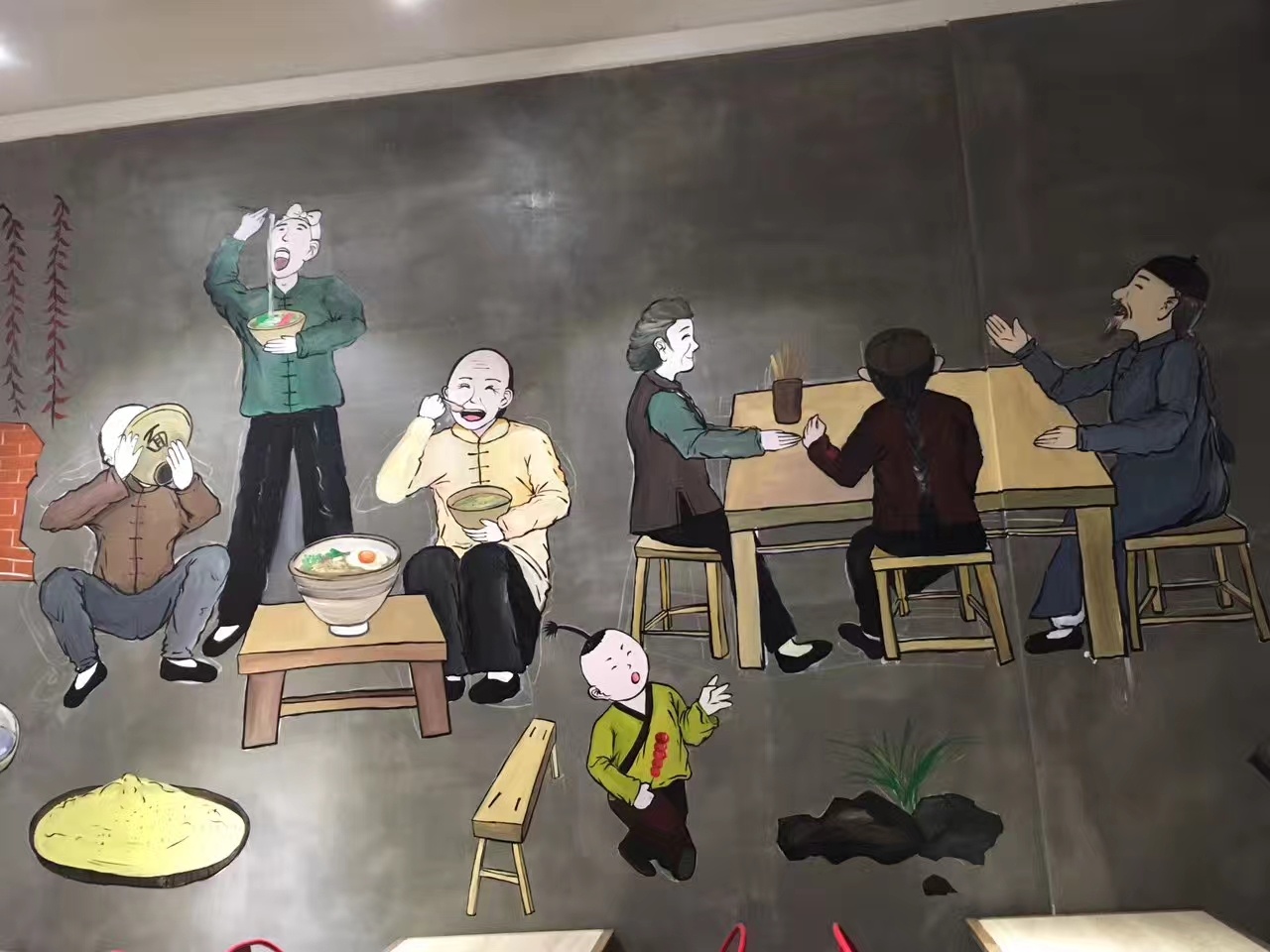 饮食文化|其他|墙绘/立体画|北海青芥 - 原创作品 - 站酷 (zcool)