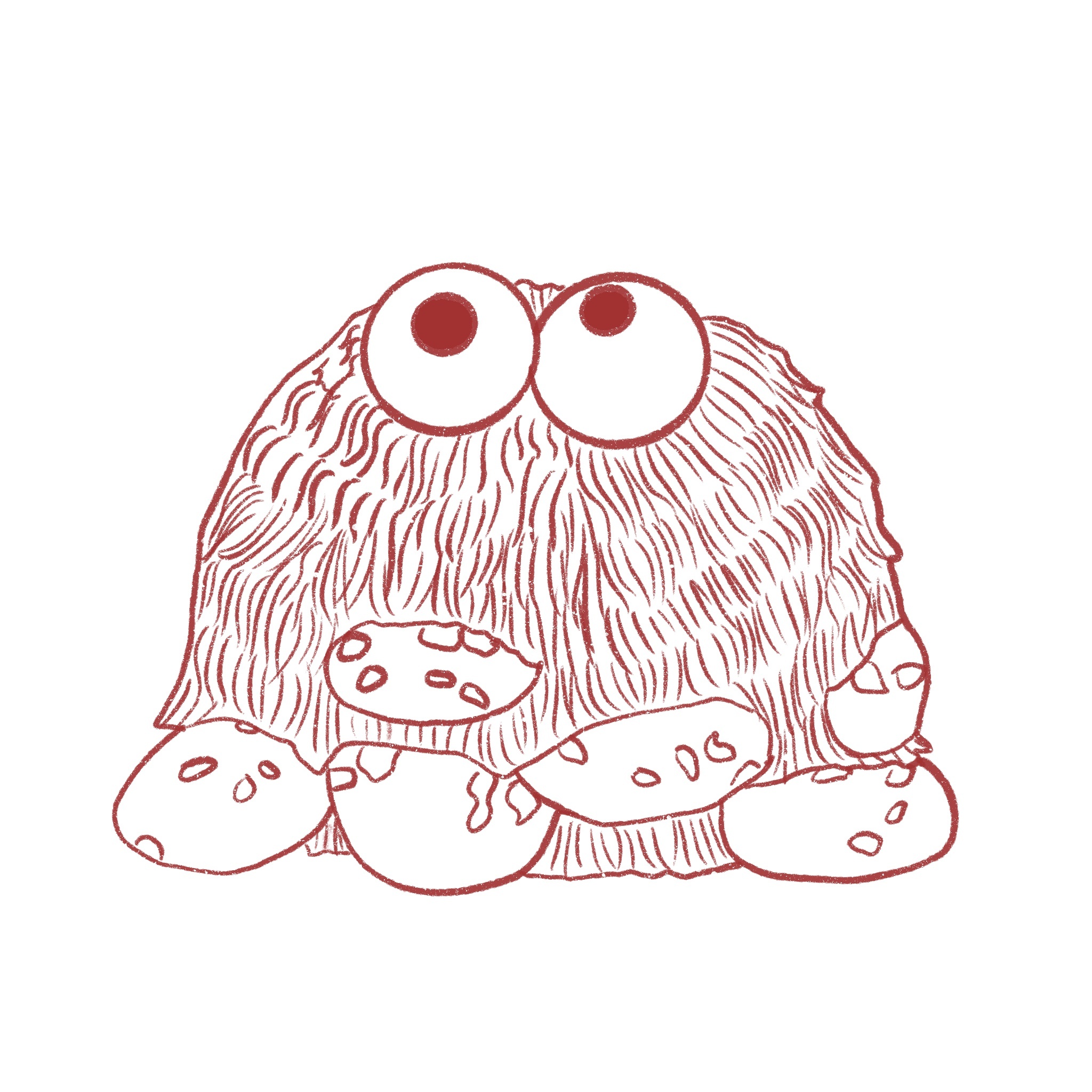 大眼儿怪的口粮|插画|插画习作|豆角匠 - 临摹作品 - 站酷 (zcool)