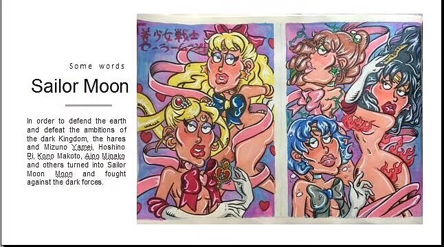 给四张作品排了版（图ZMTc2OTg2NTY0） - 商业插画 - 站酷设计师Aaron花生牛奶原创素材 - 站酷ZCOOL