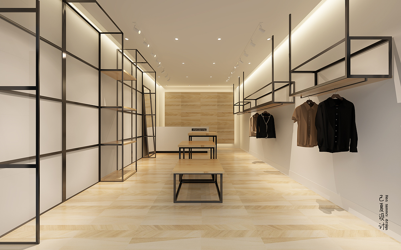 服装店（图ZMzI5OTA5NjA=） - 家装设计 - 站酷设计师已夏设计原创素材 - 站酷ZCOOL