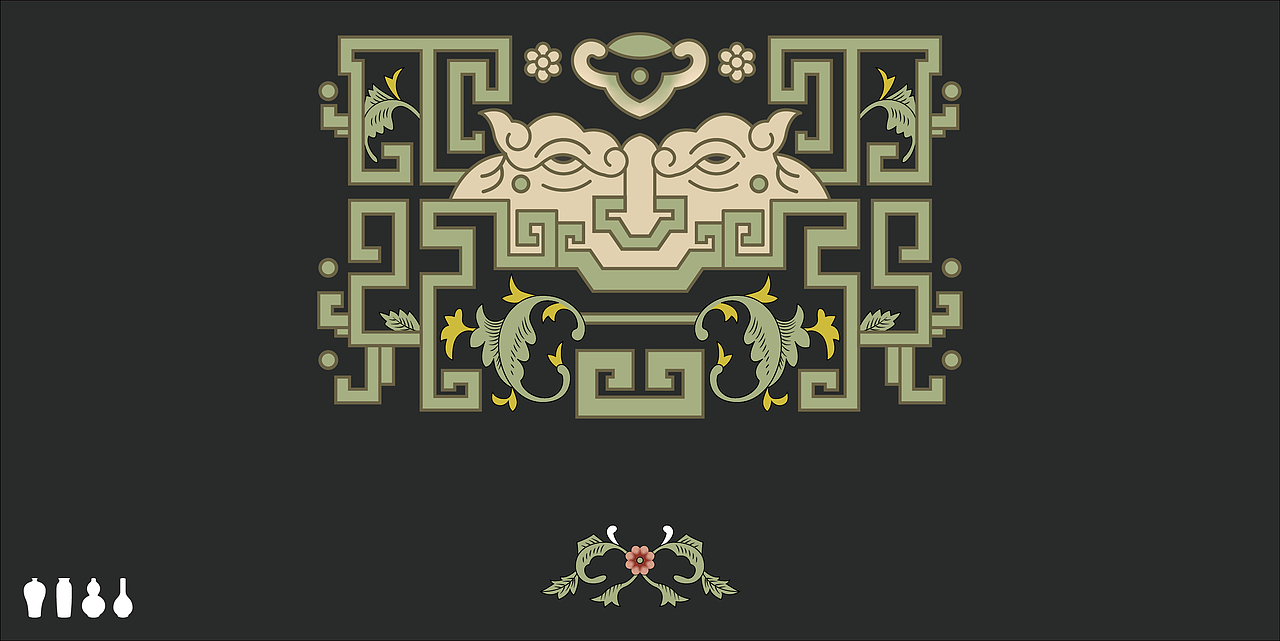 两个世界的人，隔着千年时光，凝神对望（图ZMTY0MTI5Nzg4） - 图案 - 站酷设计师壮家清穗原创素材 - 站酷ZCOOL