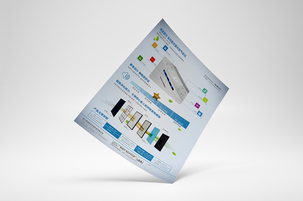 空气净化器DM单页（图ZNzg1NDQ5MjQ=） - 宣传物料 - 站酷设计师雪碧好辣嘴原创素材 - 站酷ZCOOL