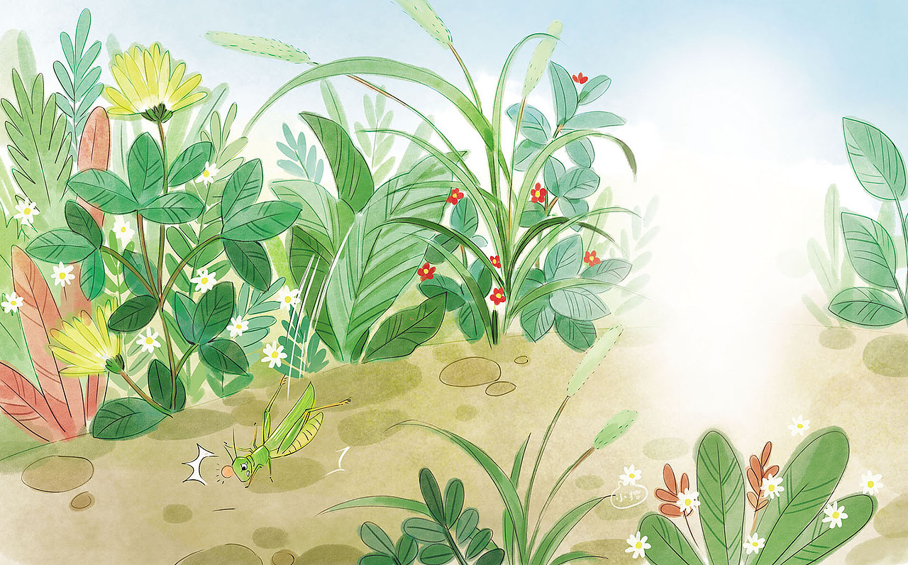 童谣图书插画（图ZMjMzOTIxNjg4） - 绘本 - 站酷设计师小猪君原创素材 - 站酷ZCOOL