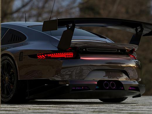 Porsche 911 Carrera (991) RSR 2013（個人主頁-ZNDg5NTkyMzI=） - 機械/交通 - 站酷設計師ETAlone原創(chuàng)素材 - 站酷ZCOOL