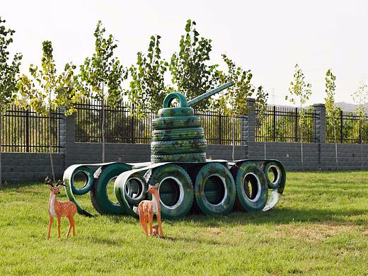 草坪雕塑（個人主頁-ZNDg0NjY2MDg=） - 工藝品設(shè)計 - 站酷設(shè)計師langmandahai原創(chuàng)素材 - 站酷ZCOOL